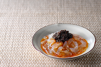 日本酒に合うおつまみ「四川風クリスタル辛涼麺（しんりょうめん）
