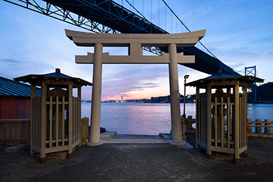 九州最北端に鎮座する和布刈神社（めかりじんじゃ）