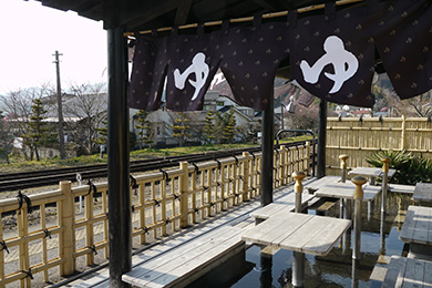 由布院駅 足湯