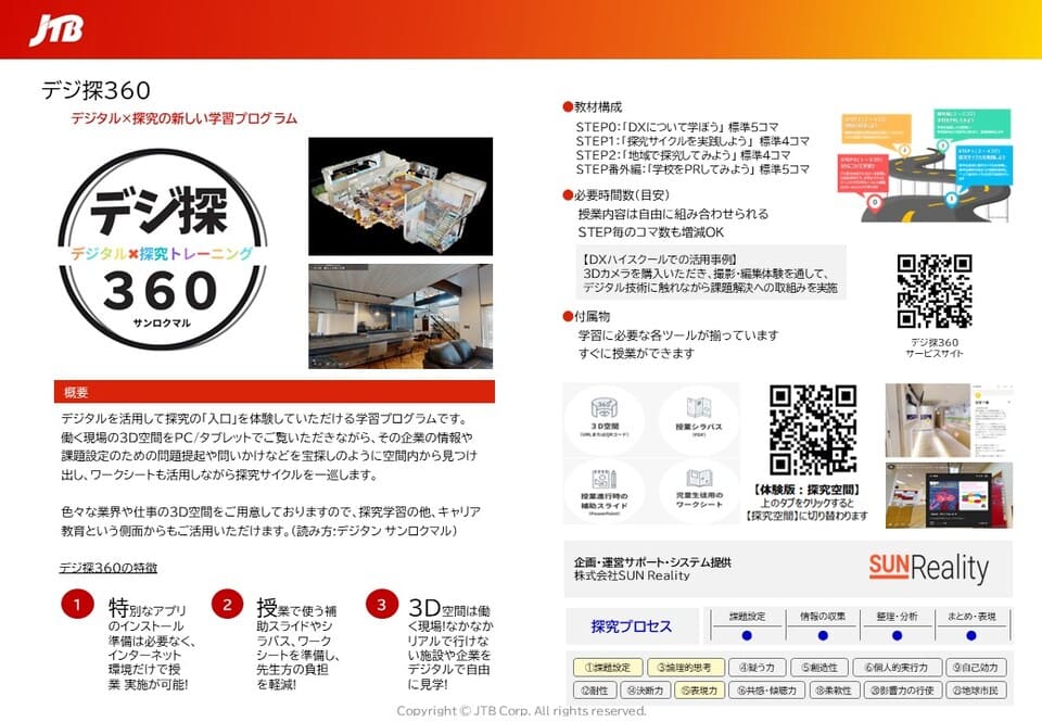 デジ探360～デジタル×探究トレーニング～