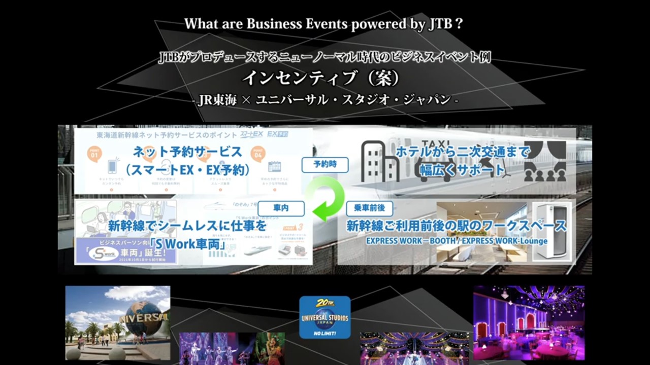JR東海とユニバーサル・スタジオ・ジャパンのインセンティブ旅行