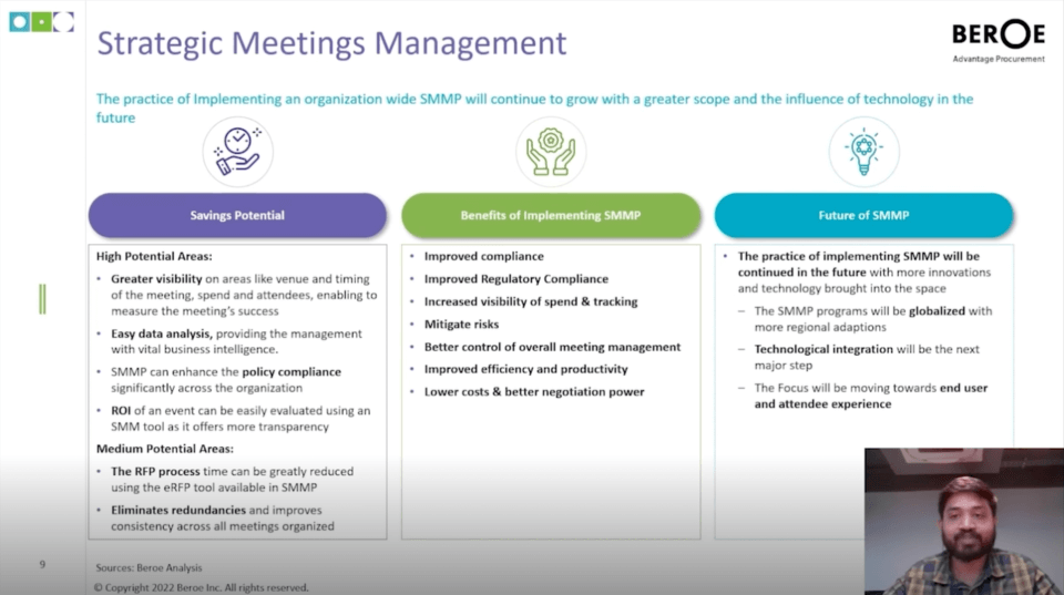 Strategic Meetings Management