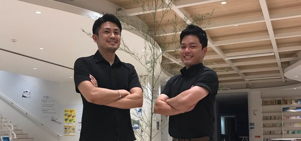 池谷先生(左)と阿部先生(右)